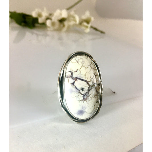 Tiffany Stone Sterling Silver Ring